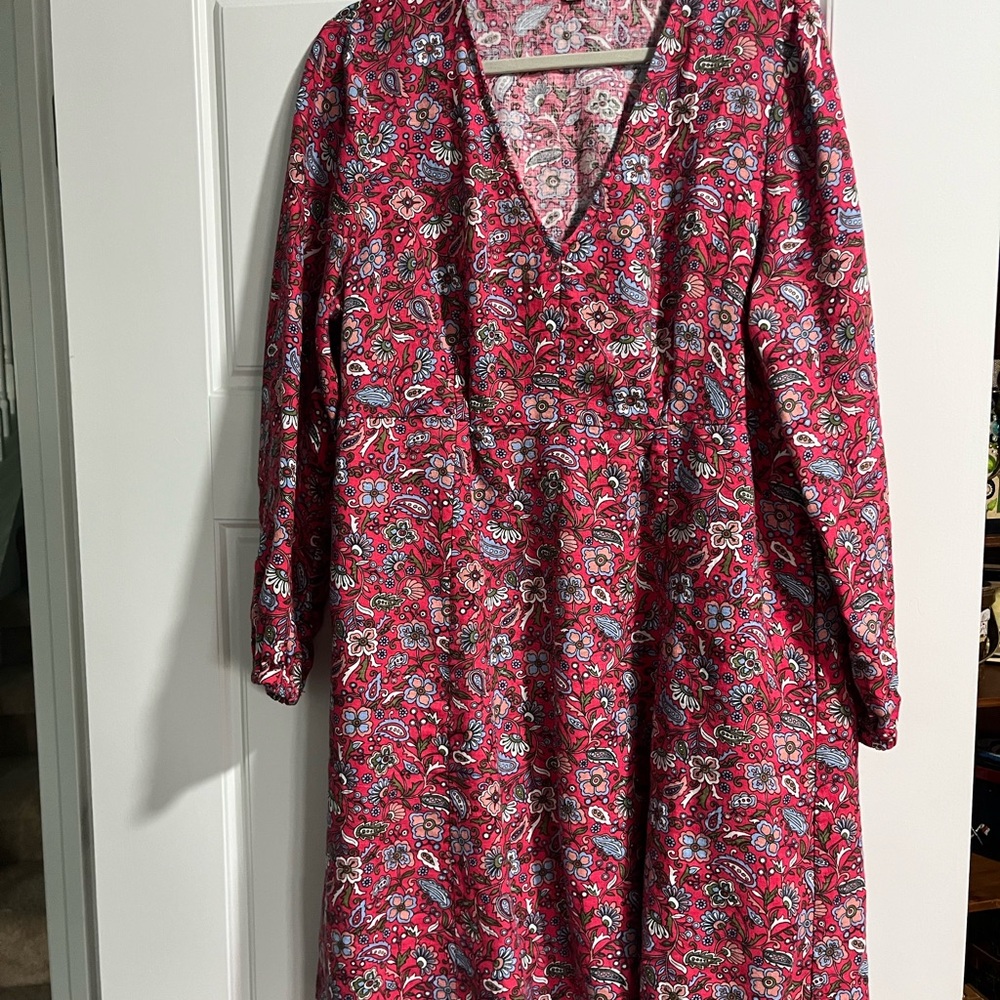 Boden Pink Floral Dress